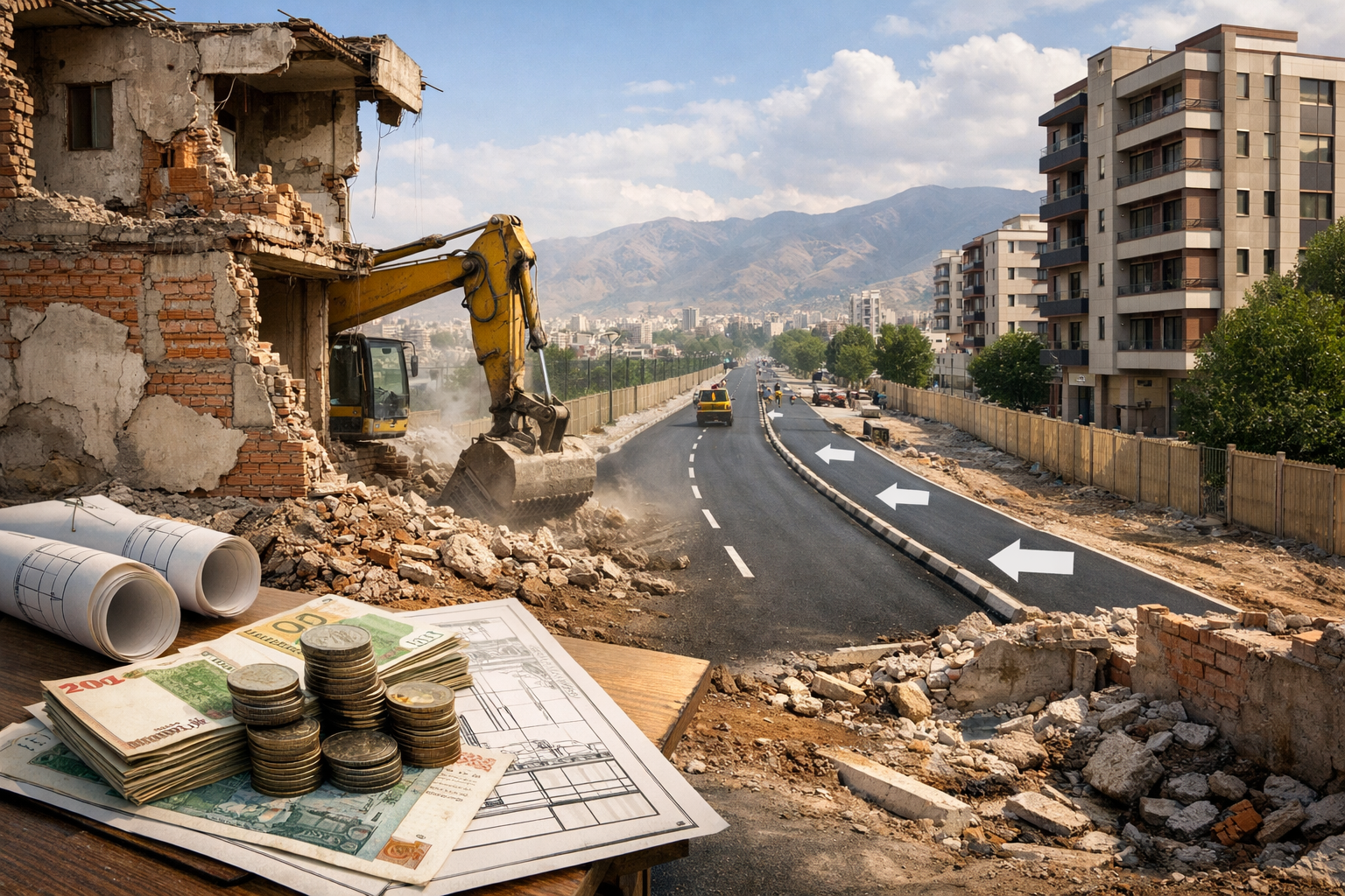 جبران خسارت املاک در طرح شهرداری